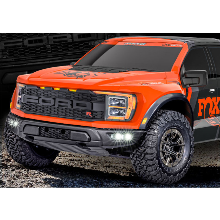 Ford Raptor R 4X4 Ultimate - Orange - TRAXXAS 101177-4-FOX2