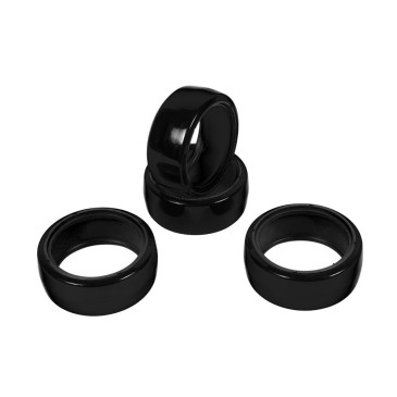 4 Pneus de drift 1/10 - Noir - T2M T422634N