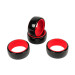 4 Pneus de drift 1/10 - Rouge - T2M T422634R