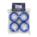 4 Pneus de drift 1/10 - Bleu - T2M T422634B