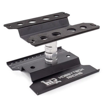 Plateau tournant en aluminium - Noir - HOBBYTECH HTR-459-BK
