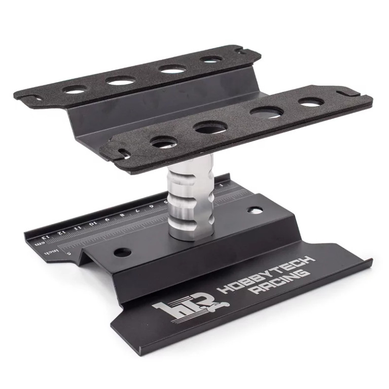 Plateau tournant en aluminium - Noir - HOBBYTECH HTR-459-BK