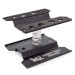 Plateau tournant en aluminium - Noir - HOBBYTECH HTR-459-BK