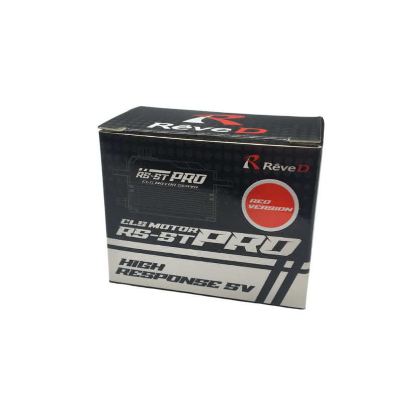 Servo Drift RS-ST Pro 18Kg-7.4V - Rouge - RÊVE D RS-STPR