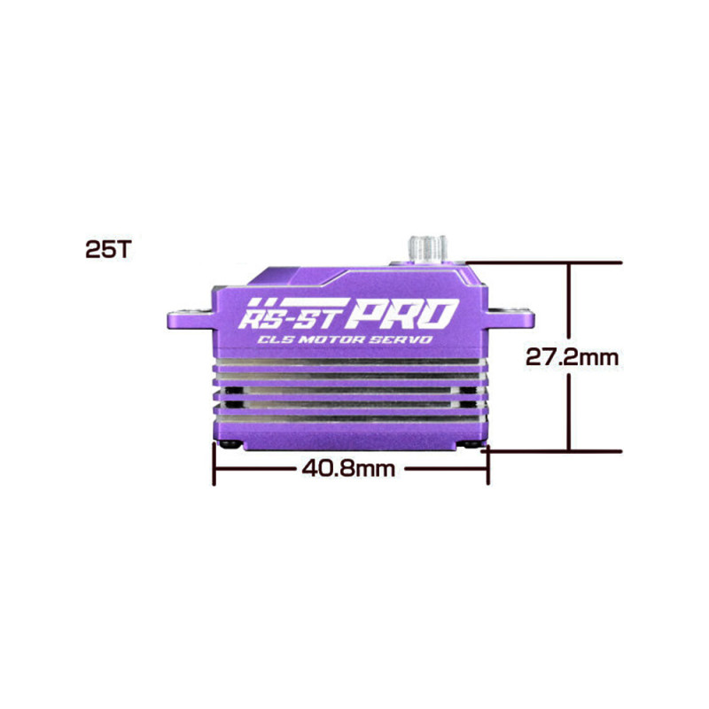 Servo Drift RS-ST Pro 18Kg-7.4V - Violet - RÊVE D RS-STPP