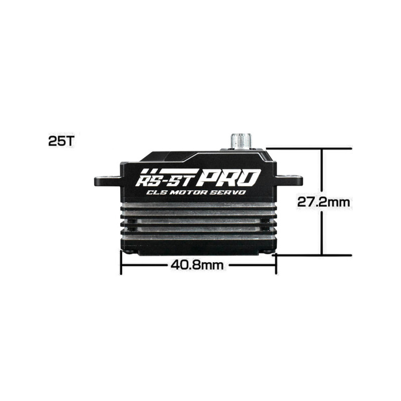Servo Drift RS-ST Pro 18Kg-7.4V - Noir - RÊVE D RS-STPK