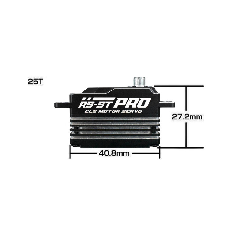 Servo Drift RS-ST Pro 18Kg-7.4V - Noir - RÊVE D RS-STPK