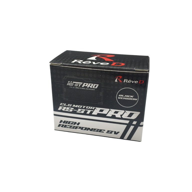 Servo Drift RS-ST Pro 18Kg-7.4V - Noir - RÊVE D RS-STPK
