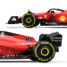 Ferrari F1-75 RTR - RASTAR RS99900 - 1/12