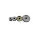 Pignon Moteur 27dents, 0.6, Ø17.40mm - aluminium - ABSIMA 2310314