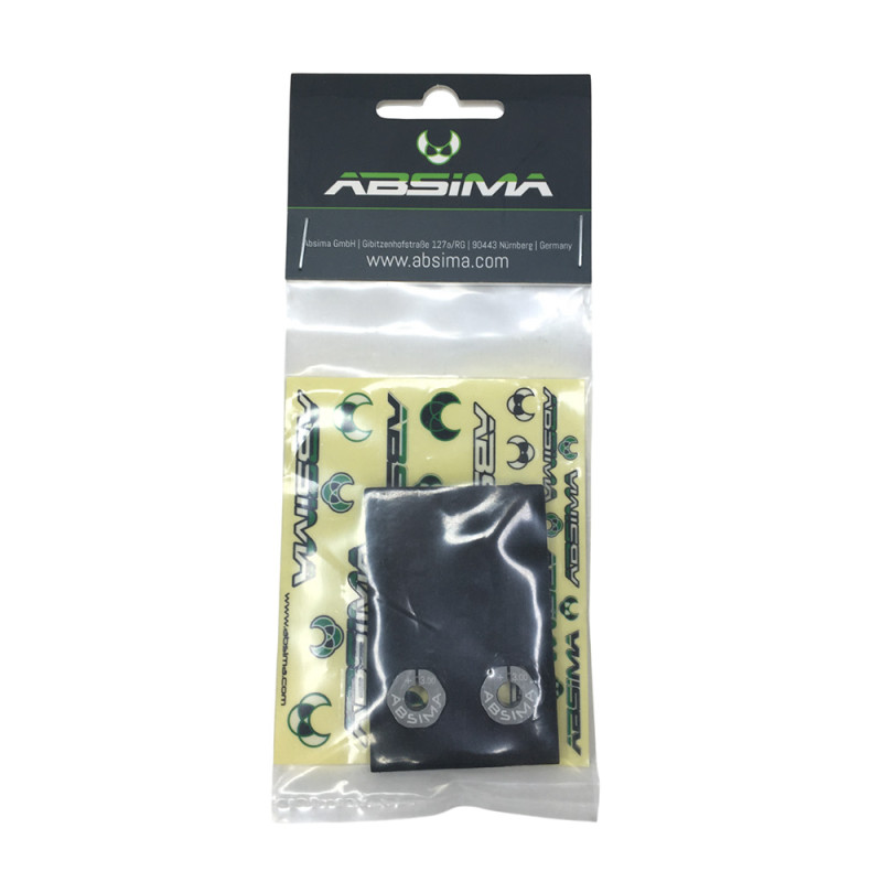 Hexagones de roue +3.00mm  - Aluminium - ABSIMA 2560015