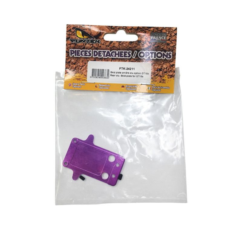 Skid Plat arrière en aluminium - GT16e - FUNTEK FTK-24211