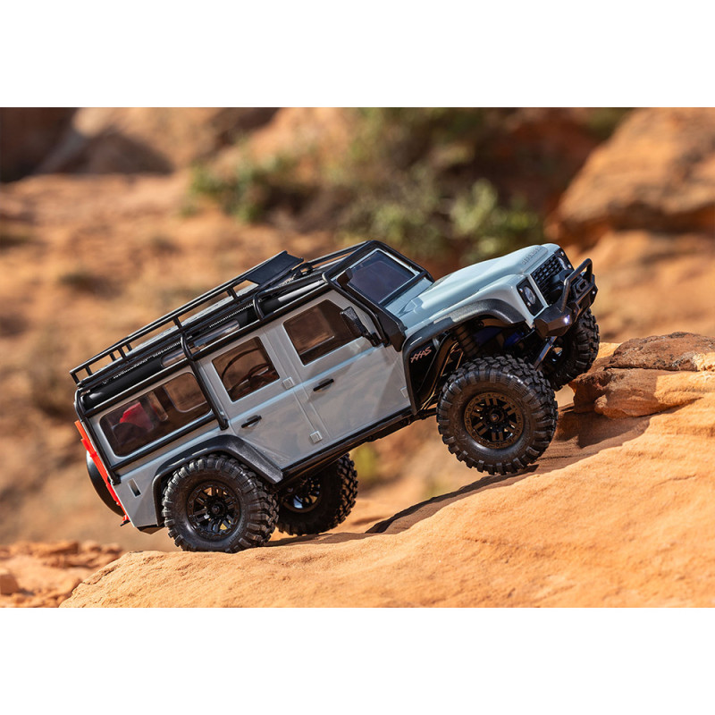 Land Rover Defender TRX-4M Bleu Clair - TRAXXAS 97054-1-XBLU - 1/18