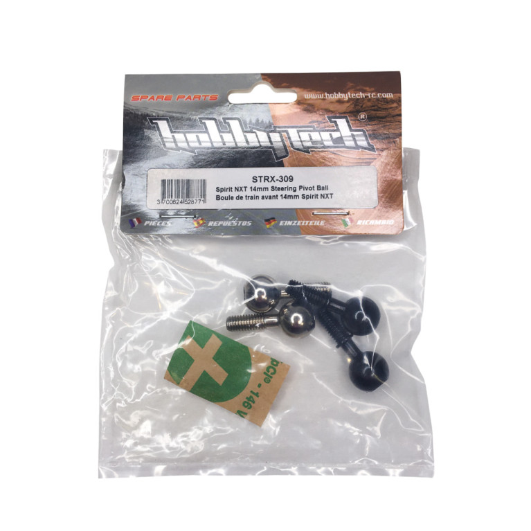 Boule de train avant - 14mm - HOBBYTECH STRX-309