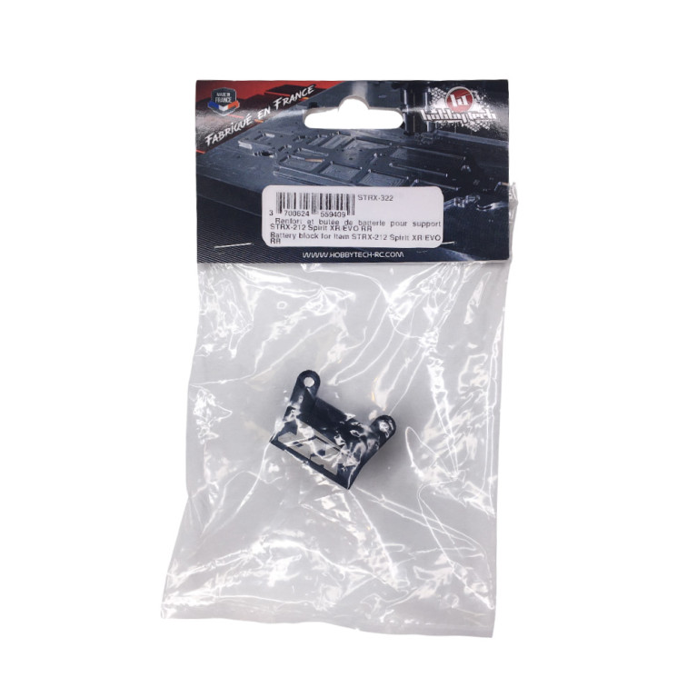 Renfort et butée de batterie pour support STRX-212 - HOBBYTECH STRX-322