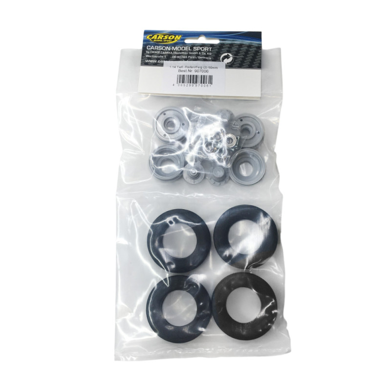 4 Roues Fulda Ecotonn+ basse avec jantes - CARSON 907006