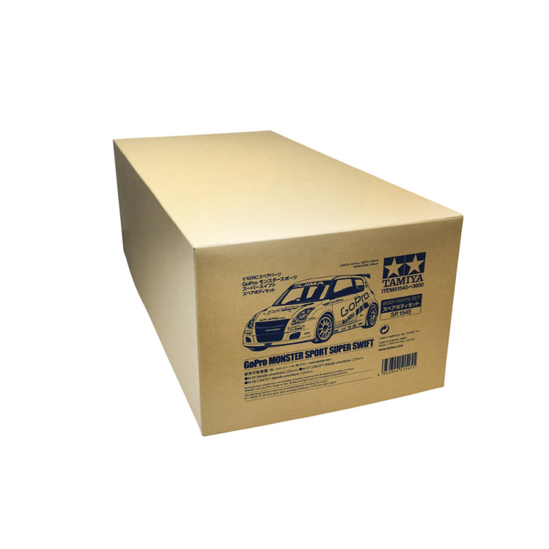 Carrosserie transparente - GoPro Monster Super Swift - TAMIYA 51545