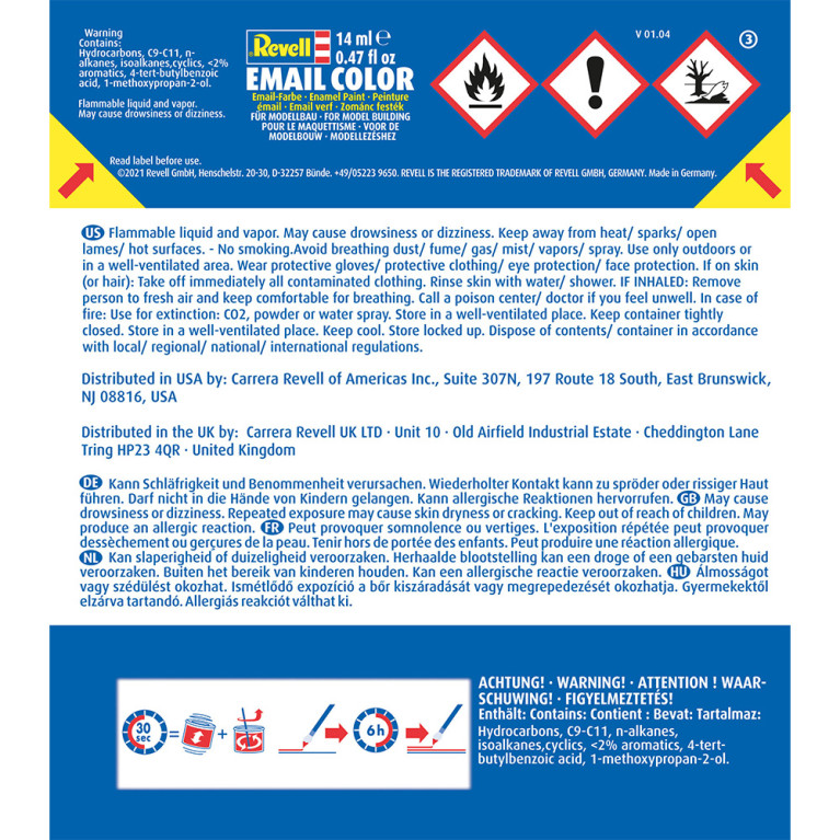 Incolore mat 14ml - Email Color - REVELL 32102