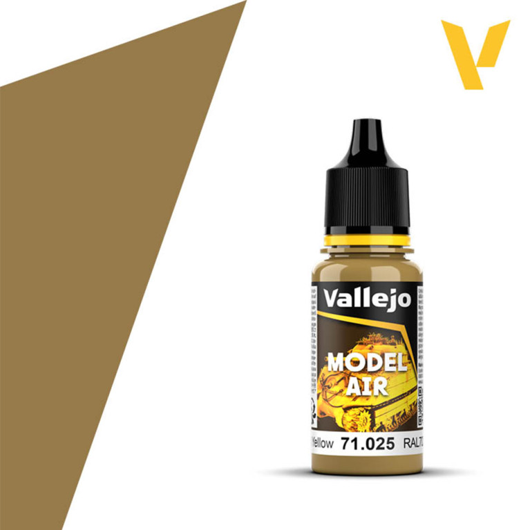 Jaune Foncé N°25 - 18ml Model Air - VALLEJO 71.025