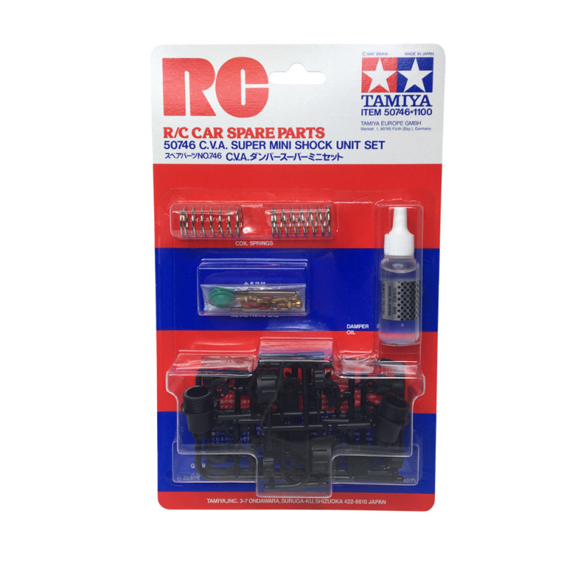 Kit Amortisseurs C.V.A Super Mini - TAMIYA 50746