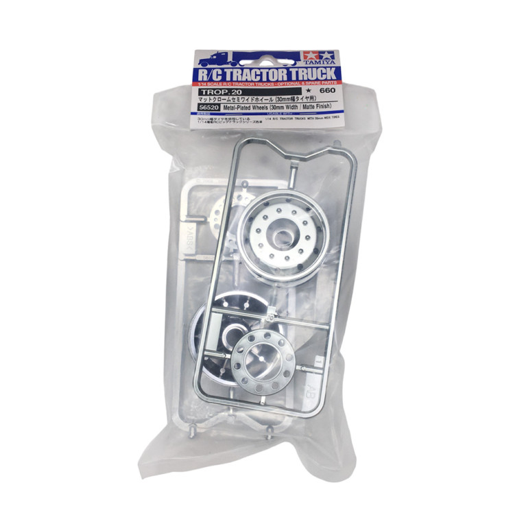 Grappe AB Jantes chromées de camion - TAMIYA 56520