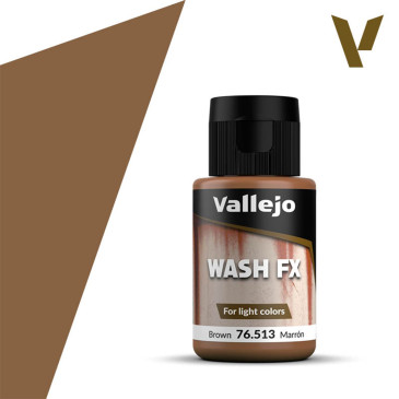 Marron - 35ml Wash FX - VALLEJO 76.513