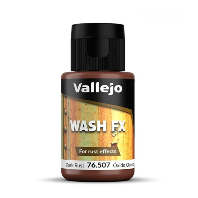 Rouille Foncé - 35ml Wash FX - VALLEJO 76.507