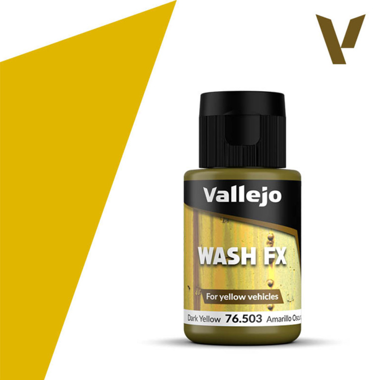 Jaune Foncé - 35ml Wash FX - VALLEJO 76.503