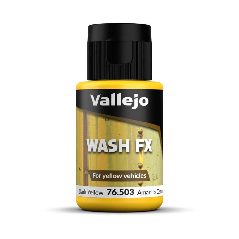 Jaune Foncé - 35ml Wash FX - VALLEJO 76.503