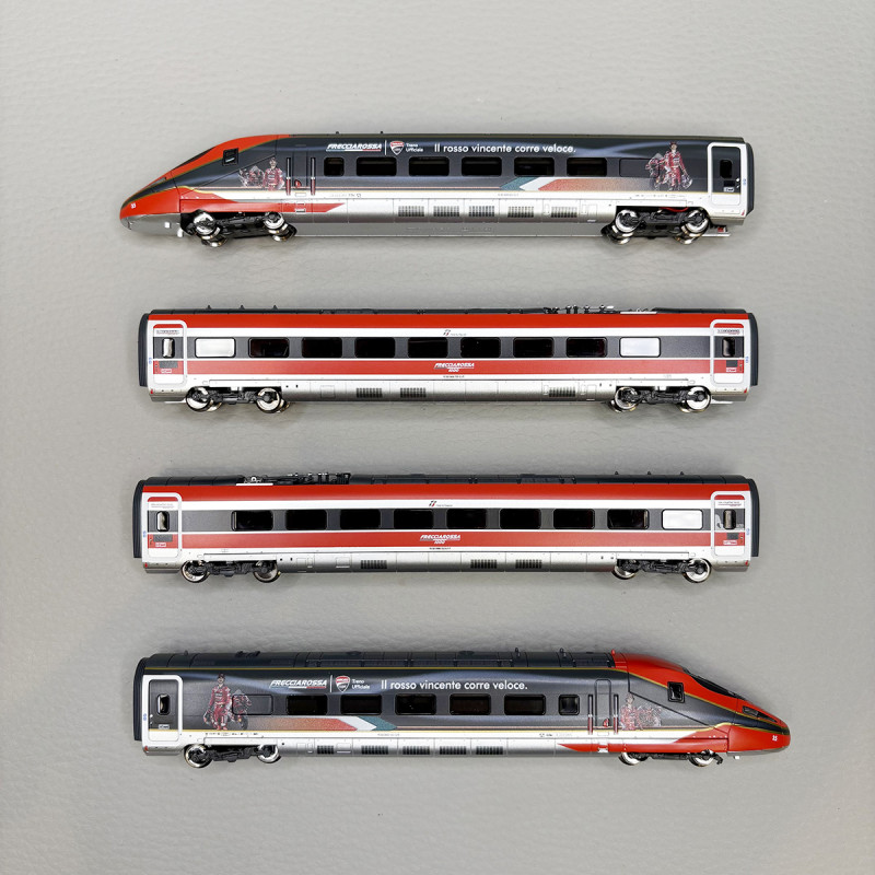 Trenitalia, 4 éléments, "Frecciarossa 1000", pub Ducati, FS - ARNOLD HN2620S