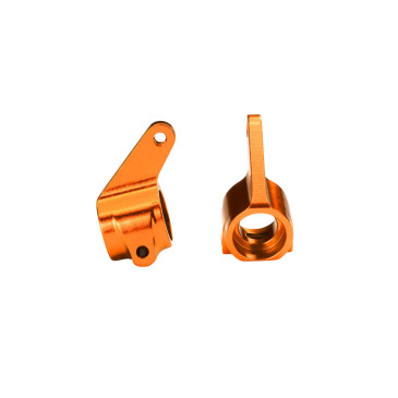 Fusée de direction aluminium - Orange - TRAXXAS 3636T