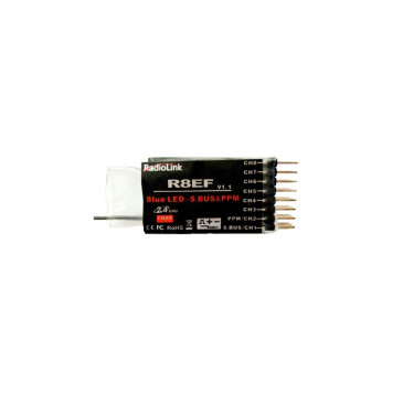 Récepteur R8EF 2.4GHz 8 voies pour T8FB - RADIOLINK RADR8EF