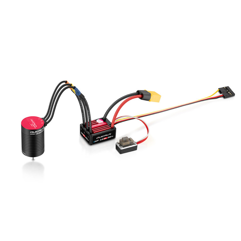 Combo QuicRun WP 16BL30 & 2435SLG3 4500Kv - HOBBYWING