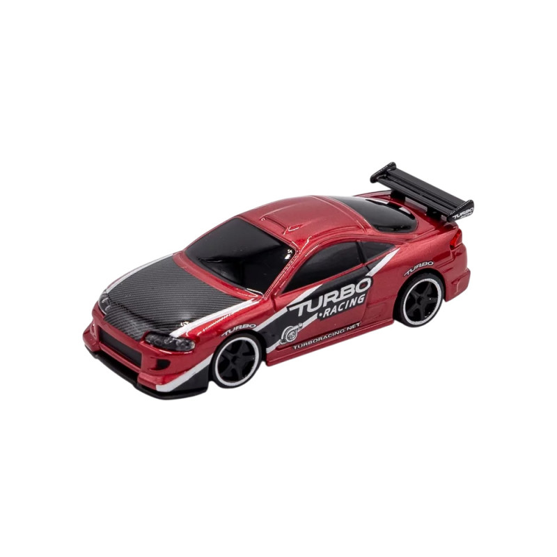Coffret 4 voitures + 1 récepteur 1/76 - Édition Limité - TURBO RACING C71C74-LE