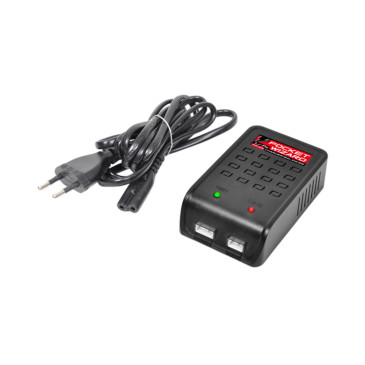 Chargeur automatique pour LiPo 2 à 3S (7.4V à 11.1V) - T2M T1242