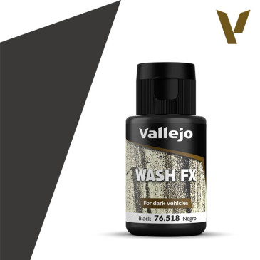 Noir - 35ml Wash FX - VALLEJO 76.518