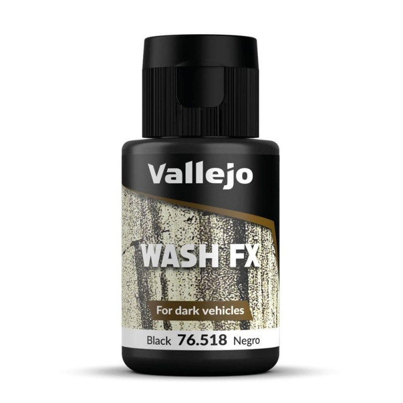 Noir - 35ml Wash FX - VALLEJO 76.518