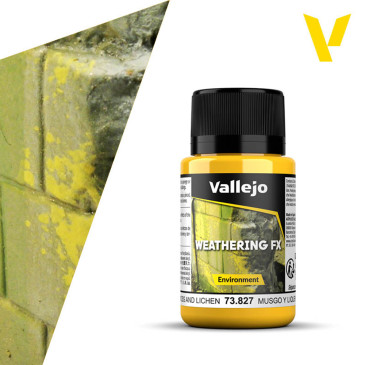 Mousse et Lichen - 40ml Weathering FX - VALLEJO 73.827