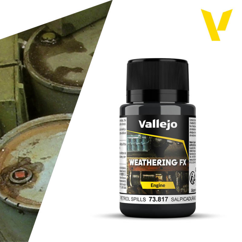 Éclaboussures d'huile - 40ml Weathering FX - VALLEJO 73.817