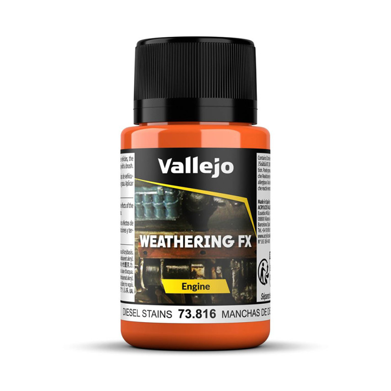 Taches de diesel - 40ml Weathering FX - VALLEJO 73.816