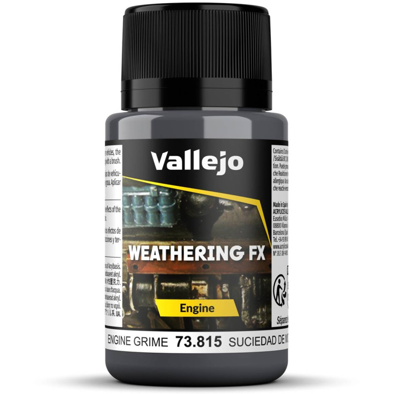 Saleté du Moteur - 40ml Weathering FX - VALLEJO 73.815