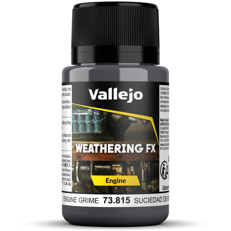 Saleté du Moteur - 40ml Weathering FX - VALLEJO 73.815