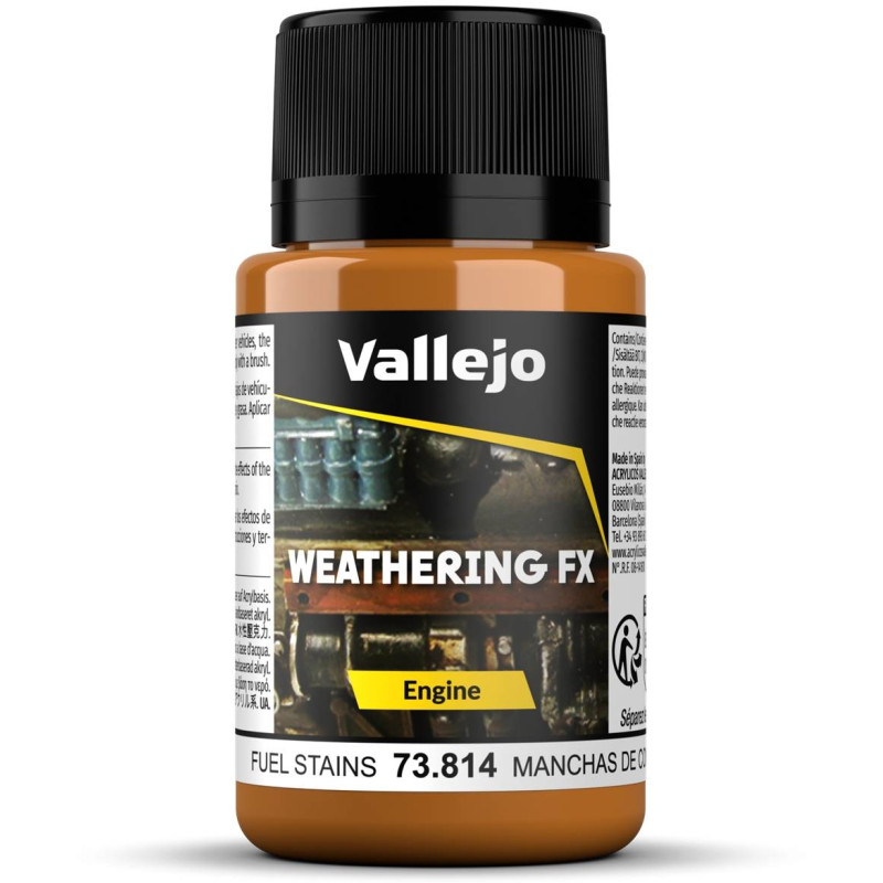 Taches de carburant - 40ml Weathering FX - VALLEJO 73.814