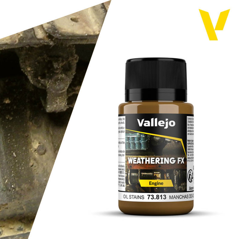 Taches d'huile - 40ml Weathering FX - VALLEJO 73.813
