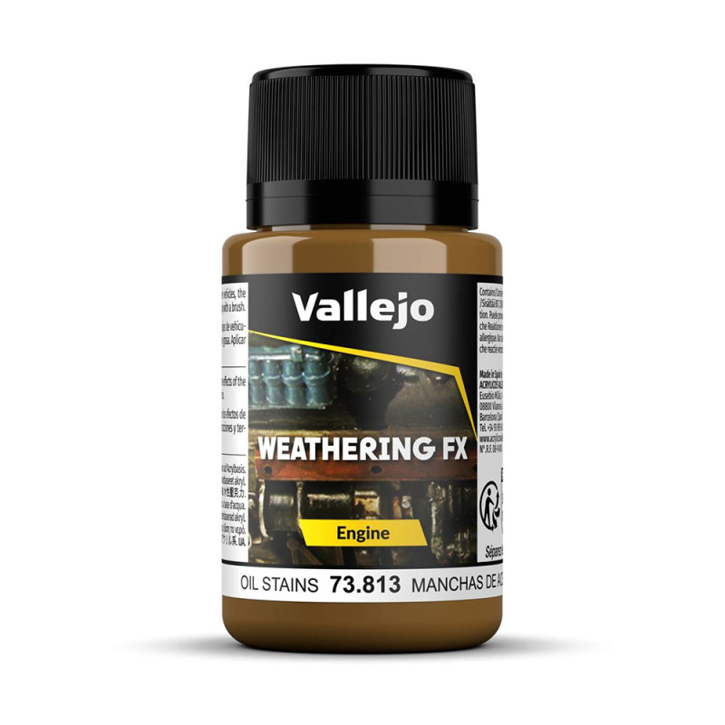 Taches d'huile - 40ml Weathering FX - VALLEJO 73.813