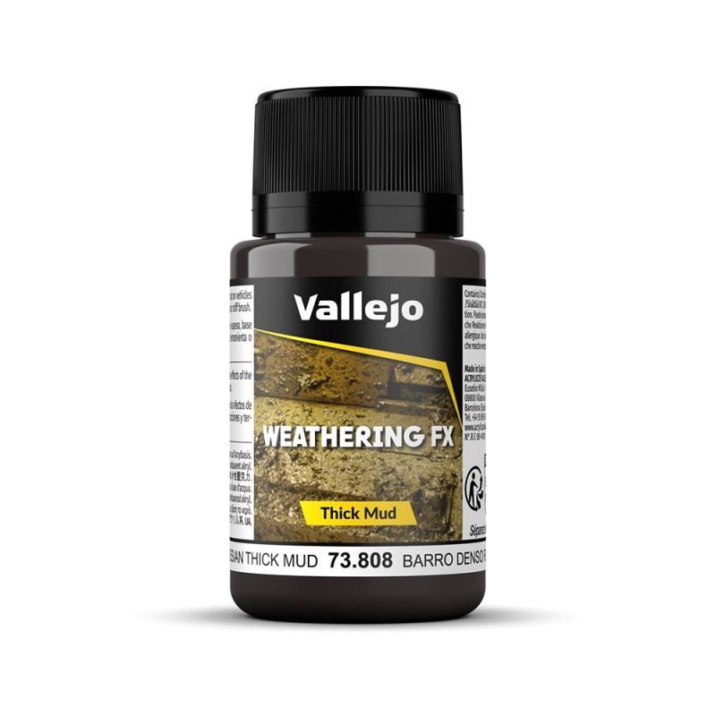 Boue épaisse Russe - 40ml Weathering FX - VALLEJO 73.808