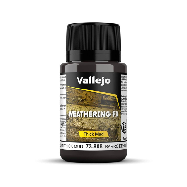 Boue épaisse Russe - 40ml Weathering FX - VALLEJO 73.808