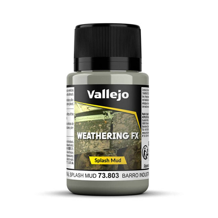 Éclaboussure boue Industrielle - 40ml Weathering FX - VALLEJO 73.803