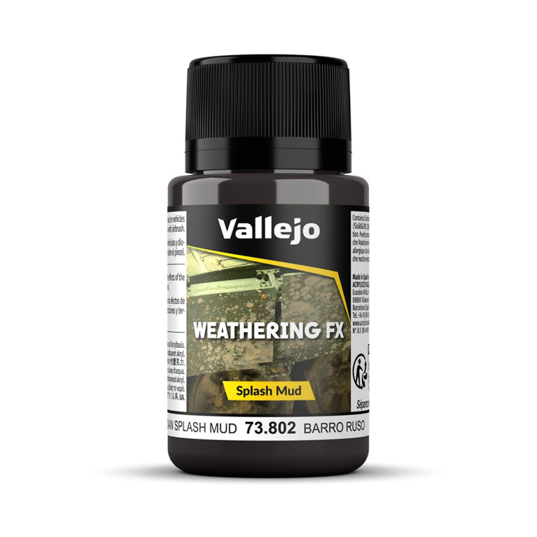 Éclaboussure boue Russe - 40ml Weathering FX - VALLEJO 73.802