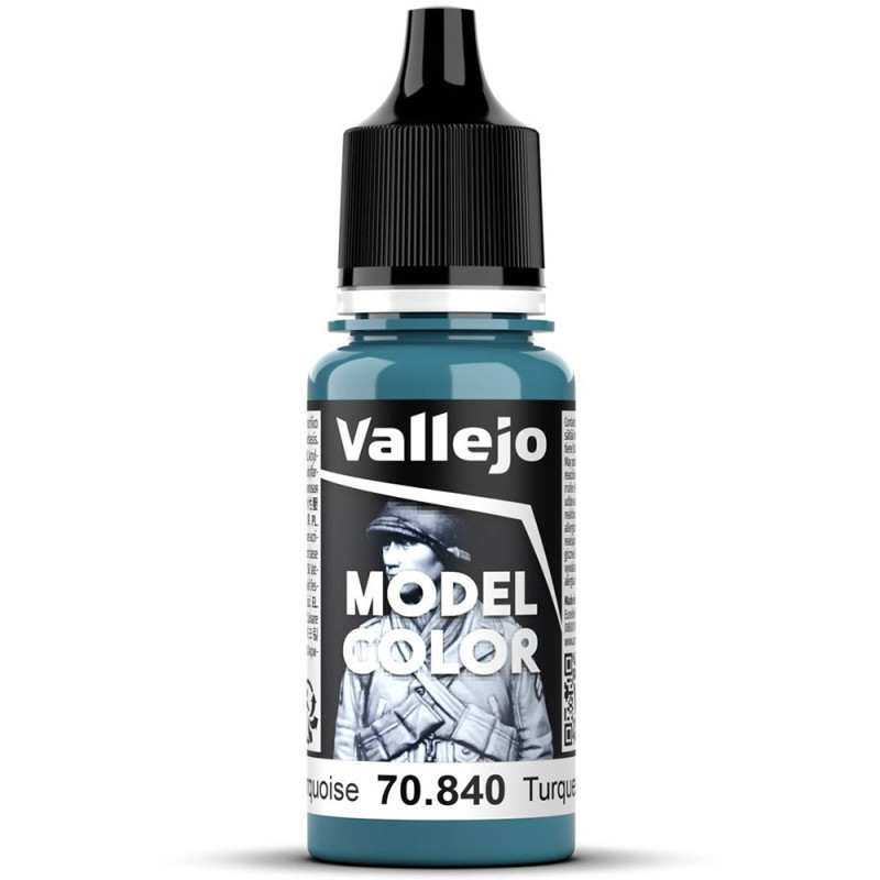 Turquoise Clair N°70 - 18ml Model Color - VALLEJO 70.840
